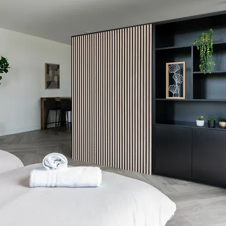 Xl Newly Built Nature Villa, Wifi Ledeacker