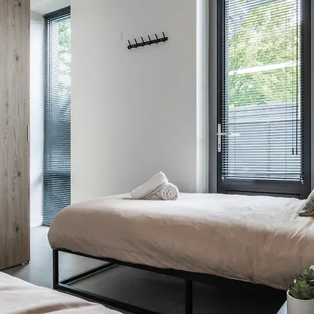 Xl Newly Built Nature Villa, Wifi Ledeacker